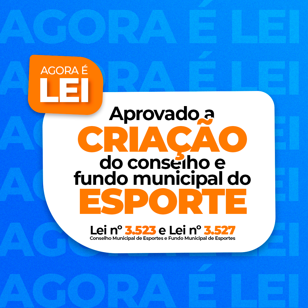Sarandi cria Conselho e Fundo Municipal para fortalecer políticas públicas para o esporte 